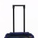 Small suitcase 20 ", a road bag with a zipper, blue color