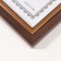 Photo frame Plastic A4 "Violett" Brown with a gold stripe 1.5x25.4x34 cm