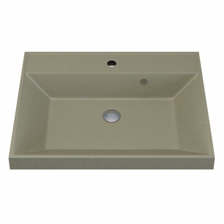 Sink uperwood Classic Quartz 60 cm, quartz, beige matte, dessert-5