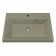 Sink uperwood Classic Quartz 60 cm, quartz, beige matte, dessert