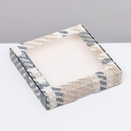 Self -charged box, "male", 16 x 16 x 3 cm-1