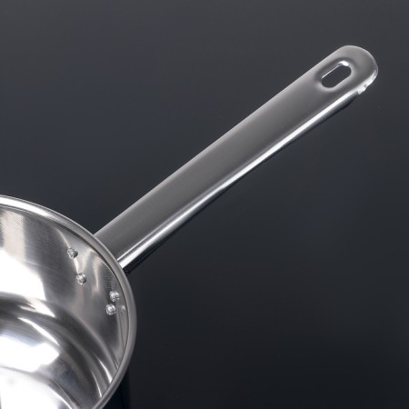 Gretel stainless steel bucket, 1.75 l, 17 × 9 cm, metal handle, silver color-1