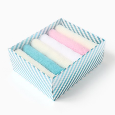 Set of terry towels Ethel Sweet 30x30 cm - 6 pcs, 100% cotton-8
