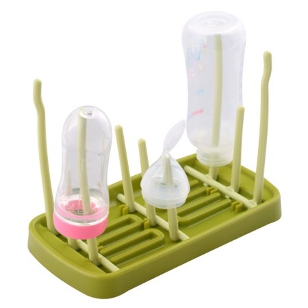 Drying "Multidom" for children's bottles, size 24.5x13 cm, green color-4