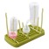 Drying "Multidom" for children's bottles, size 24.5x13 cm, green color