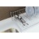 Dishes for dishes with a pallet, 40 × 23 × 15 cm, color chromium