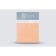 Glass sheet "Monospace", size 90x200x23 cm, peach color