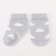 Socks crumb I am "clouds", gray, 6-8 cm
