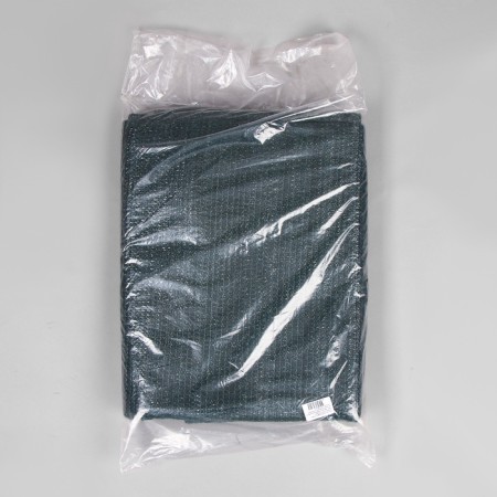 Shading grid, 5 × 2 m, density 80 g/m², green, set 15 clips in a set-17