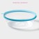 Silicone lid for microwave shares, 20 × 20 × 6 cm, color mix
