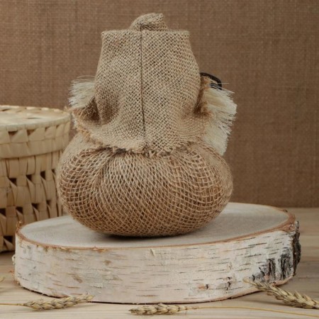 Orak-Domova "Vasek on a burlap, with an ax and money", 23x16x14 cm mix-9