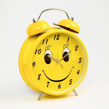 Clock - desktop boils, with a suspension, discrete move, D -20 cm, 30 x 23 cm, 2AA-3