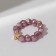 Ring "Star", the color is pink-golden, dimensionless