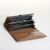 Women's wallet on a magnet, the color is light brown