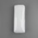 Curtain tape fixed assembly, matte, 2.5 cm, 80 ± 1 m, white color