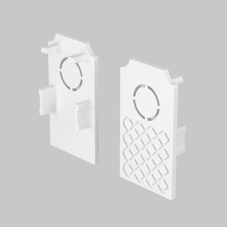 Plugs to the built -in Exiley 2 pcs, white-1