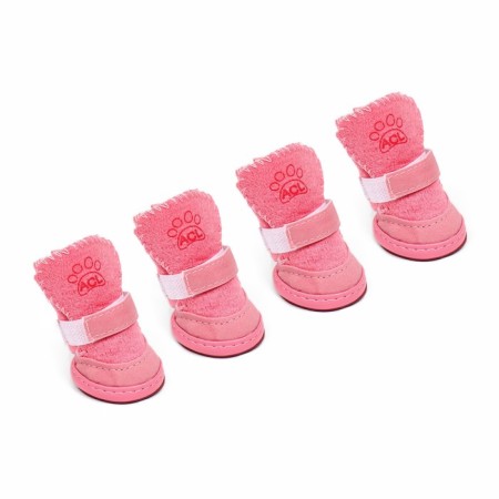 Eleans boots, set 4 pcs, size 3 (sole 5 x 4.2 cm) pink