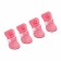 Eleans boots, set 4 pcs, size 3 (sole 5 x 4.2 cm) pink