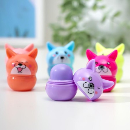 Lip balm "dog", a mix of flowers and aromas-7