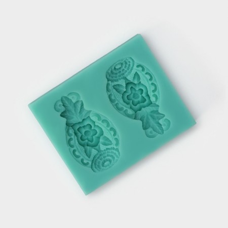 Mold "Hawaiian pineapple", silicone, 7.5 × 6 cm, color mix-1