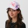 Women's cap TIE-DYE MINAKU, Purple color, size 56-58