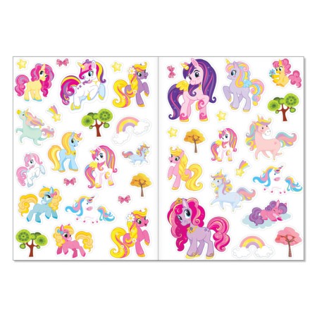 Reusable stickers set "for girls", A4, 2 pcs.-4