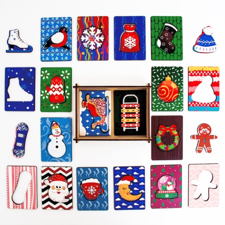 SEGENS “Winter”, 18 elements