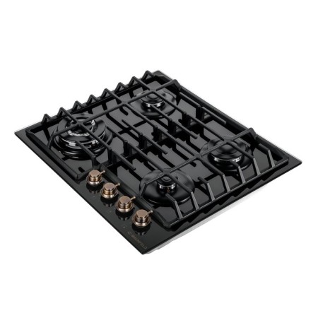 Hlect surface Maunfeld EGHG.64.63CB.R/G, gas, 4 burners, black-12