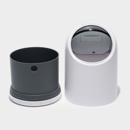 Garbage bucket Savanna desktop, 2 l, white color-6