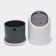 Garbage bucket Savanna desktop, 2 l, white color
