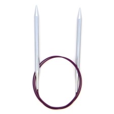 Knitting needles, circular, d = 7 mm, 80 cm