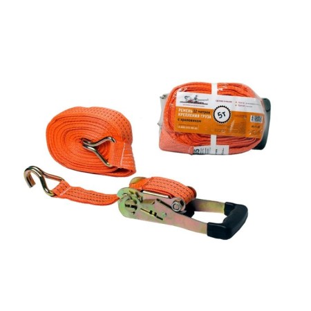 Cargo fastening belt with a ratchet 12 m, 5 t Airline as-T-12