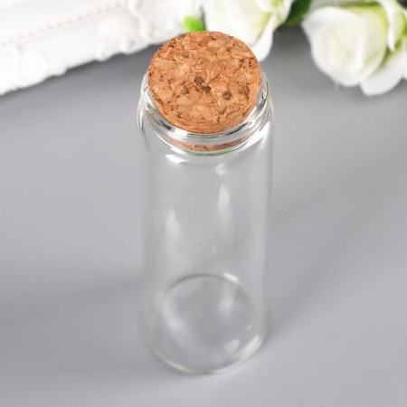 Decor for creativity Glass "Jars with a traffic jam" 12x3.7x3.7 cm-1