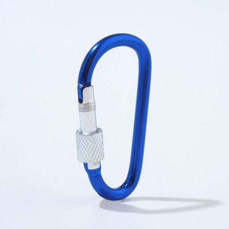 Carabiner with a clutch 5.5cm, mix-1