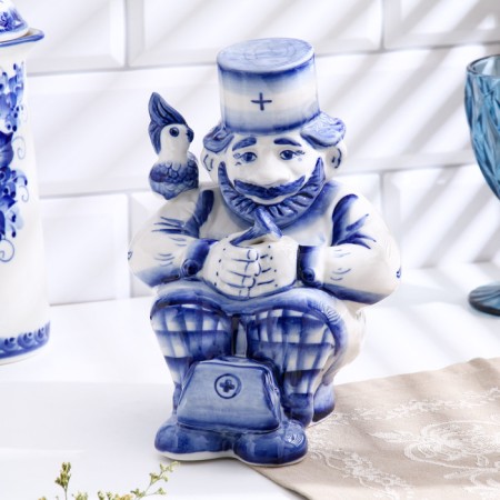 Sailor "Aibolit", 1 l, 21 cm, gzhel-2