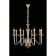 Suspended chandelier NITA E14 320W
