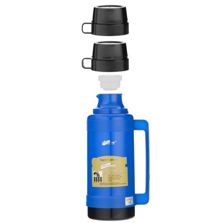 Thermos 1.8 l, with a glass flask, 12 x 36 cm, blue-2