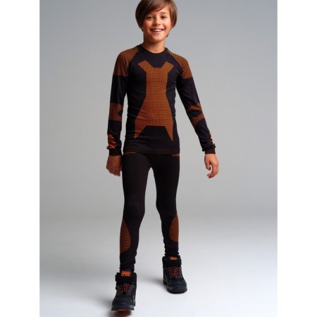 Thermal complex for a boy: trousers, sweatshirt, height 164-170 cm