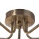 Lucy chandelier 5x60W E27 Antique bronze 60x60x29cm