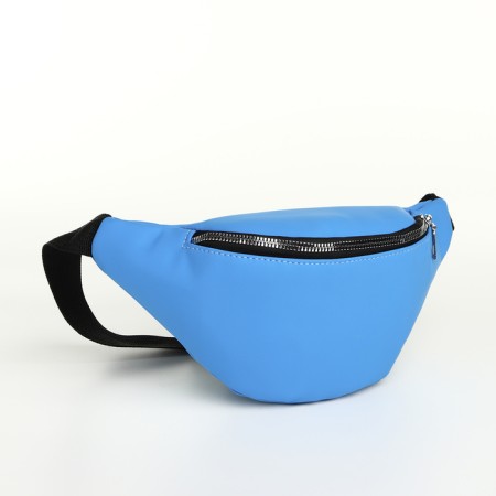 Board belt on a zipper, blue color