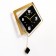 Wall clock, series: pendulum, "geometry", smooth move, 40 x 53 cm