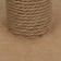 Animal house, with a clawe and shelf, jute, 32 x 32 x 64, beige