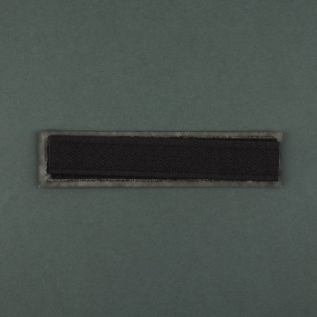 Chevron on Velcro “Blood Group II negative”, 12 × 2.55 cm, Khaki color-2