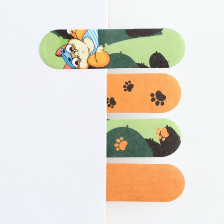 Stickers for notes, with a sticky edge, 20 sheets, 4 pcs. “Happy Defender of the Fatherland Day. February 23 "-2