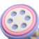 A set of rattles with lavender teethers, MIX color