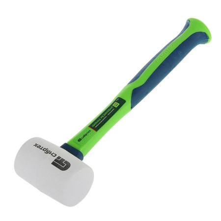 Rubber Kiyanka "Sibrtekh", 225 g, white tires, fiberglass rubberized handle