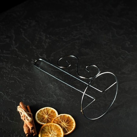 Standing for paper towels of the share, 13.4 × 13.4 × 28 cm, color chromium-4