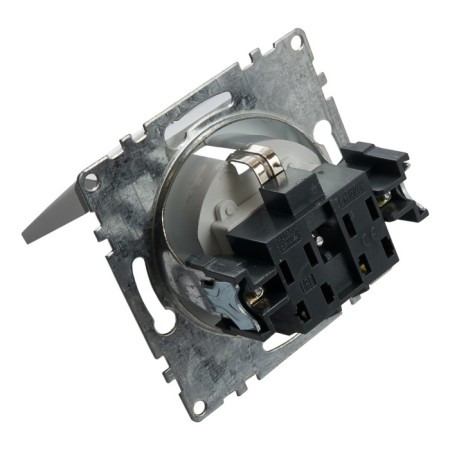 Electric circuit 1-seater s/s with a lid, Stekker series Katrin, GLS16-7112-03, silver-3