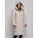 Coat insulated winter female, size 50, beige color