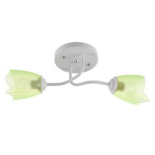 Chandelier 1341002/2GN E27 15W white-green Bayerlux